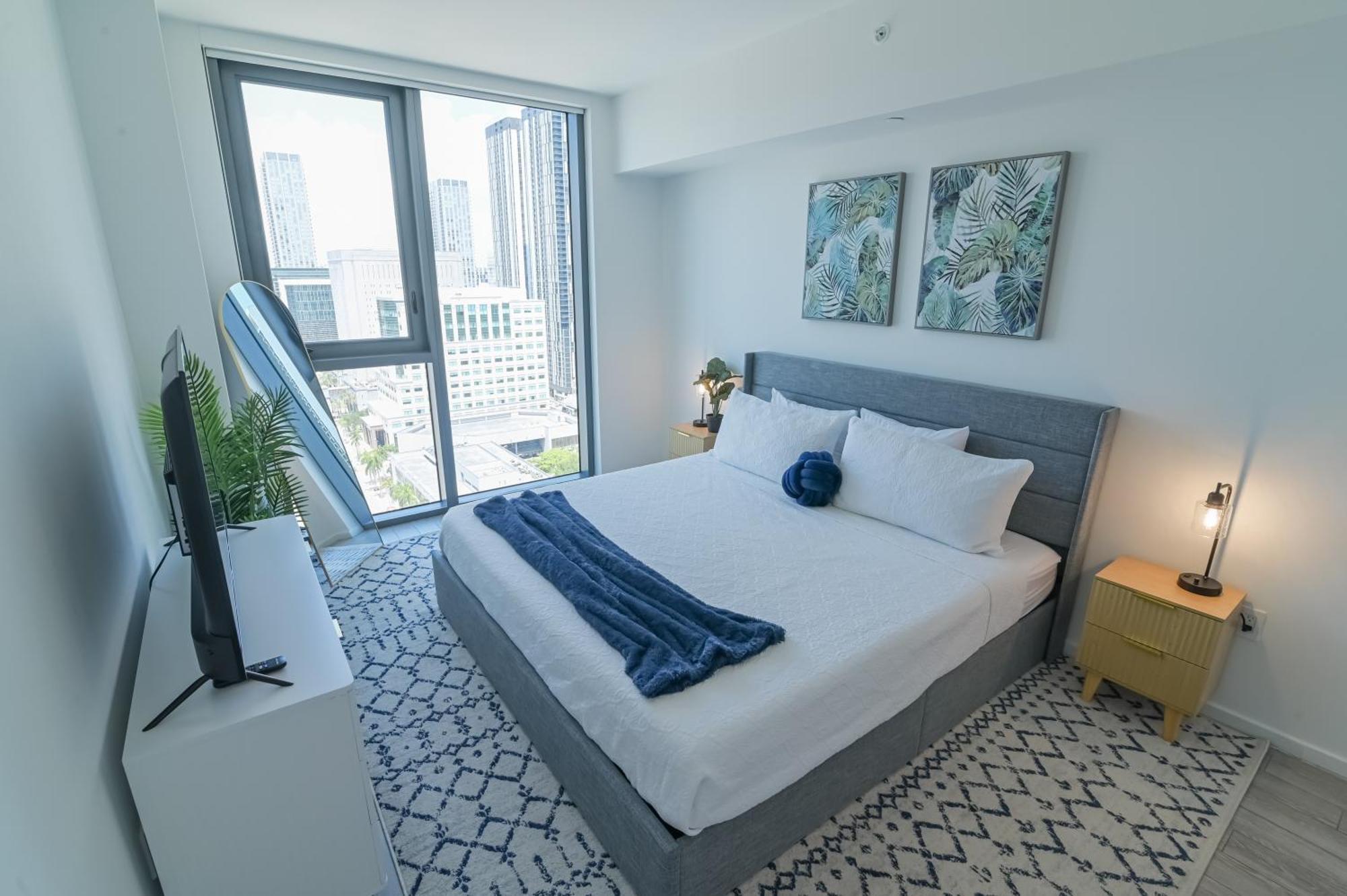 Luxurious King Bed Suite In Downtown Μαϊάμι Εξωτερικό φωτογραφία